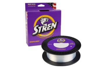 Image of Stren Original Monofilament Line, 0.013in/0.33mm, 12lb/5.4kg, 1000yd/914m, Clear/Blue Fluorescent, SOES12-26