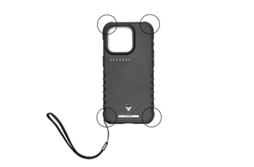 Image of Strike Industries iPhone 15 Pro Max Case w/MagSafe, Black, SI-FPC-I15-PRO-MAX