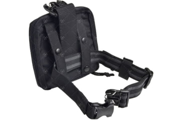 Image of Strike Industries Ricci Compact Leg Medical Pouch, Black, One Size, SI-RICCI-CMP-W-BK