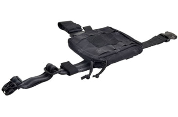 Image of Strike Industries Ricci Compact Leg Medical Pouch, Black, One Size, SI-RICCI-CMP-W-BK