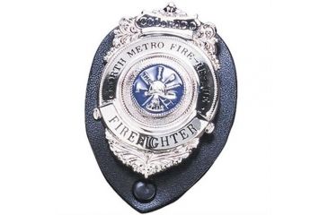 Image of Strong Leather Company Snap Closure/clip On Badgehldr - 71210-0002