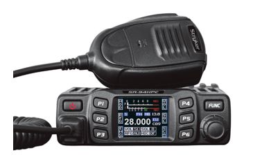 Image of Stryker 10 Meter Amateur Ham Mobile Radio Am Slim, Black SR94HPC