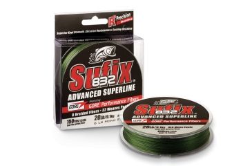 Image of Sufix 832 Advanced Superline Camo 150 yds. - 10 lb. Test 078306