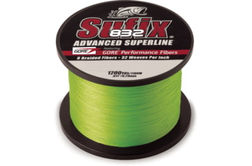 Image of Sufix 832 Braid 65lb Line, Neon Lime, 1200 Yds, 660-365L