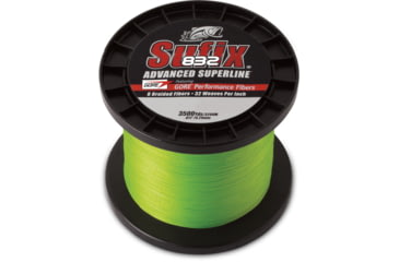 Image of Sufix 832 Braid 15lb Line, Neon Lime, 3500 Yds, 660-415L