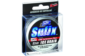 Image of Sufix 832 Ice Braid Line 10Lb 50Yd Ghost, 671-010GH