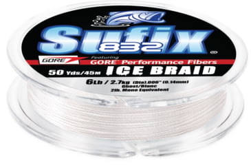 Image of Sufix 832 Ice Braid Line 40Lb 50Yd Ghost, 671-030L