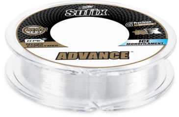 Image of Sufix Advance Ice Monofilament, 2 lb, 100 yd, Clear, 606-002
