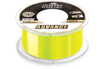 Image of Sufix Advance Mono Line 8lb Test, 330yd, Neon Lime, Boxed, 604-108L