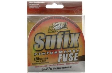 Image of Sufix Performance Fuse Smoke Blue 125 yds. - 6 lb 047615