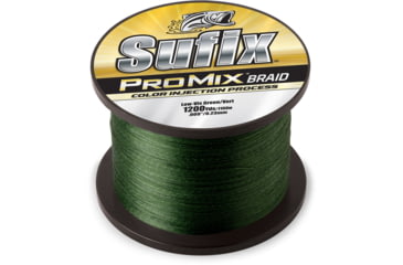 Image of Sufix ProMix Braid 20lb Line, Low-Vis Green, 1200 Yds, 630-320G