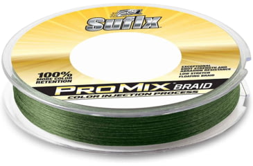 Image of Sufix ProMix Braid 6lb Line, Low-Vis Green, 150 Yds, 630-006G