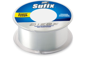 Image of Sufix Siege 8lb Line, Clear, 330 Yds, 662-108