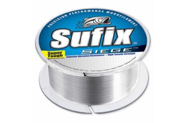Image of Sufix Siege Mono 330 yard 12 lb, Clear, 662-112