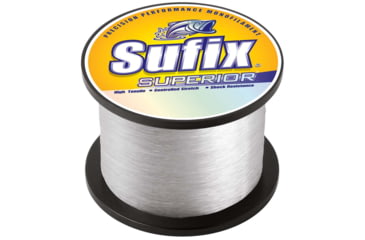 Image of Sufix Superior Clear Monofilament - 50lb - 275 yds, 635-150