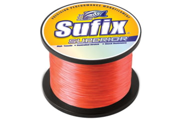 Image of Sufix Superior Neon Fire Monofilament - 60lb - 1825 yds, 647-760