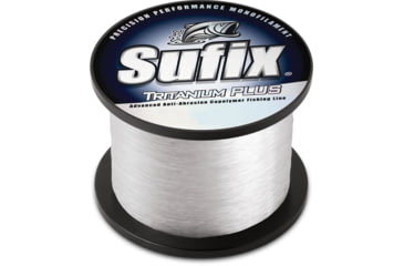 Image of Sufix Tritanium Plus 12lb Line, Clear, 4950 Yds, 696-212