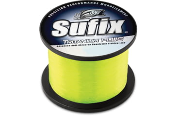 Image of Sufix Tritanium Plus 20lb Line, Chartreuse, 2670 Yds, 696-220CH