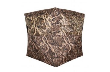 Image of Summit Ground Blind Viper 4-man Hub Style Veil Whitetail