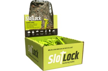 Image of Summit Treestands SlotLock Blind/Tent Anchoring Stake,9in, 24 pack, 1502941