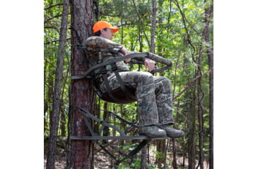 Image of Summit Treestands Titan SD Climbing Treestand, 21x34.75in Platform SU81118