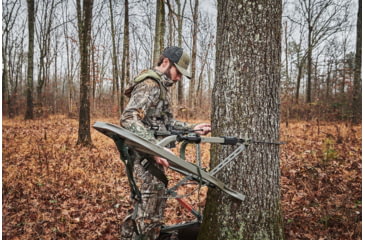 Image of Summit Viper Level Pro SD Treestand, RealTree Timber Camo, SU81141