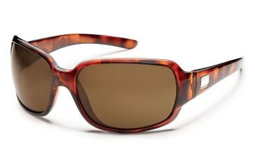 Image of Suncloud Cookie Sunglasses-Tortoise-Polarized Brown