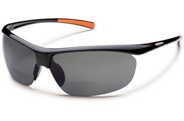 Image of Suncloud Polarized Optics Zephyr 2.0 (New) Sunglasses - Black Frame, Gray Polarized Polycarbonate Lenses S-ZEPPGYBK200
