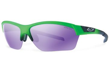 Image of Suncloud Polarized Optics Approach Max Sunglasses-Reactor Green-Purple Sol-X Mirror