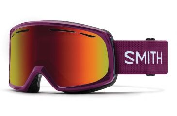 Image of Suncloud Polarized Optics Drift Goggles-Grape-Red Sol-X Mirror