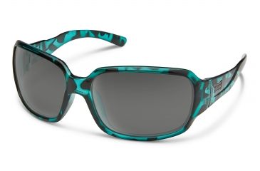 Image of Suncloud Polarized Optics Laurel Sunglasses, Petrol Tortoise S-LAPPGYPTT