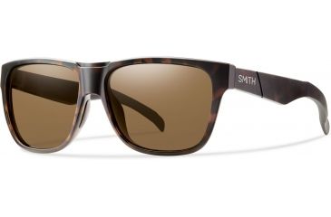 Image of Suncloud Polarized Optics Lowdown Sunglasses-Matte Tortoise-ChromaPop Polar Brown