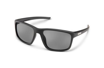 Image of Suncloud Polarized Optics Respek, Color - Matte Black, Lens Color - Polarized Gray, 20233700359M9