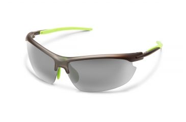 Image of Suncloud Polarized Optics Slant Sunglasses, Matte Smoke S-SAPPGYMS