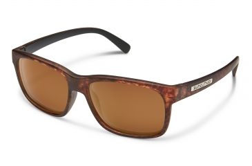 Image of Suncloud Polarized Optics Stand Sunglasses, Matte Tortoise S-SDPPBRMT