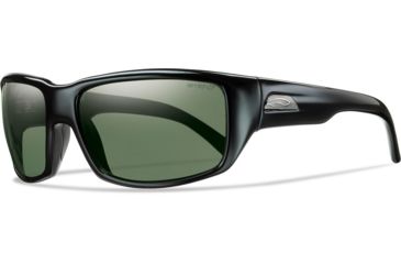 Image of Suncloud Polarized Optics Touchstone Sunglasses-ChromaPop Polar Blue Mirror-Matte Black