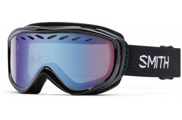 Image of Suncloud Polarized Optics Transit Goggles - Women's-Black-Blue Sensor Mirror