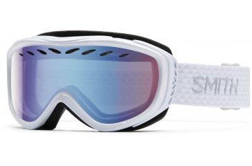 Image of Suncloud Polarized Optics Transit Goggles - Women's-White-Blue Sensor Mirror