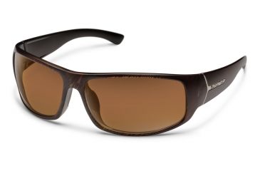 Image of Suncloud Polarized Optics Turbine Sunglasses, Blackened Tortoise S-TUPPBRTT
