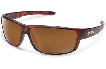 Image of Suncloud Polarized Optics Voucher Sunglasses-Matte Tortoise-Brown