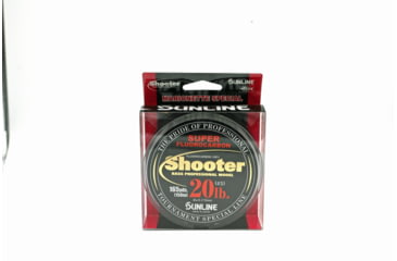 Image of Sunline Shooter Marionette Special - 20 lb, 165 yds - 100% Fluoro, clear, 60073956
