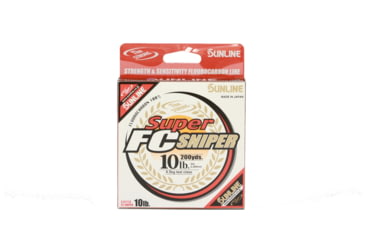 Image of Sunline Super FC Sniper Fluorocarbon Line 18lb 200yd Natural Clear, 63038921