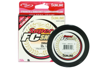 Image of Sunline Super FC Sniper Fluorocarbon Line 8lb 200yd Natural Clear, 63038912