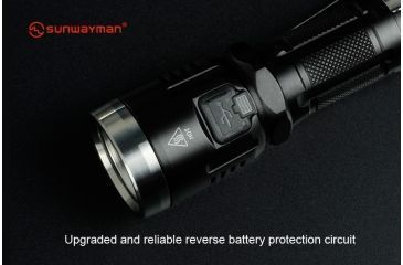 Image of C23C USB Rechargeable Flashlight 1000 Lumens, Black