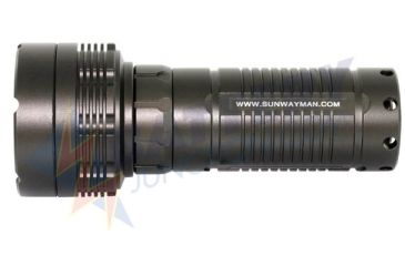 Image of Sunwayman M30A-T6 LED Flashlight - 338 Lumens - Uses 3 x AA Batteries (Not Included), Black SUNWAYMAN-M30A-XML