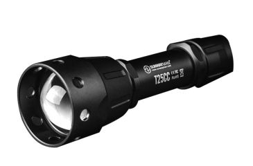 Image of Sunwayman T25CC Zooming Tactical Rechargeable LED Flashlight, CREE XM-L2 U3, 880 Lumens, Black SUNWAYMAN-T25CC