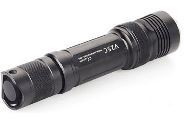 Image of Sunwayman V25C CREE XM-L2 LED Flashlight, 780 Lumens, Black, Runs on 2x CR123A or 1x18650 Battery Not Included SUNWAYMAN-V25C-XML2