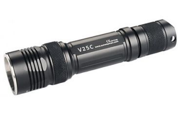 Image of Sunwayman V25C CREE XM-L2 LED Flashlight, 780 Lumens, Black, Runs on 2x CR123A or 1x18650 Battery Not Included SUNWAYMAN-V25C-XML2