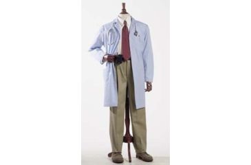 Image of Superior Uniform Unisex Polyester/Combed Cotton Poplin Lab Coats, WORKLON 430-S Labcoat Unisex Bl Poplin S