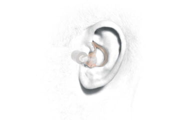 Image of SureFire COMPLY FOAM TIPPED, FULL BLOCK EARPLUGS, MEDIUM, 25 PAIR, CLEAR, Clear, Medium, EP10-MPR-BULK
